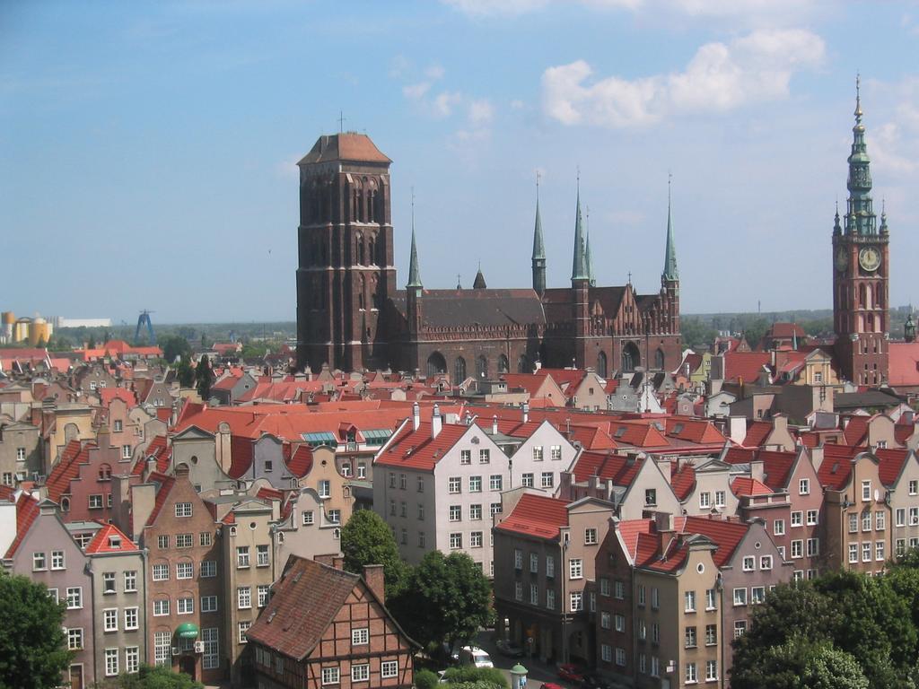 Old Town Gdansk Lägenhet Exteriör bild